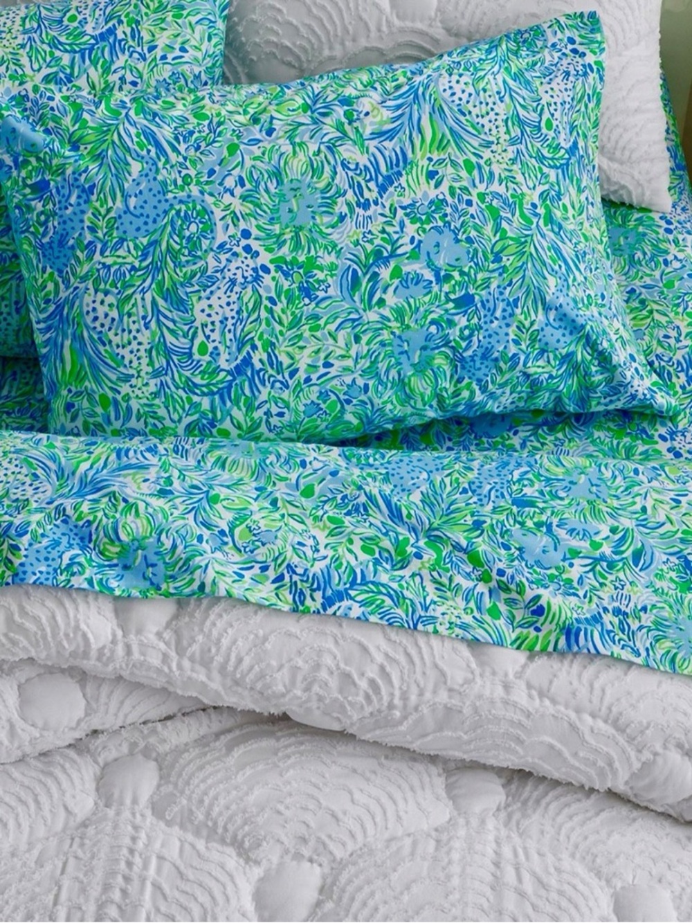 Lilly Pulitzer Dandy Lion Organic Sheet Set twin XL
